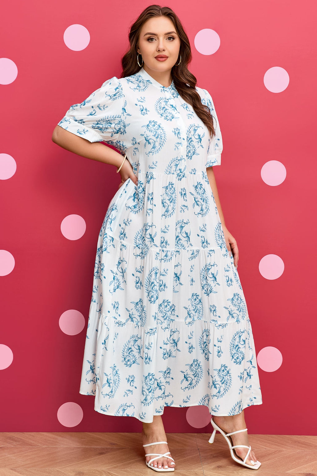 Milana Short Sleeve Maxi Dress