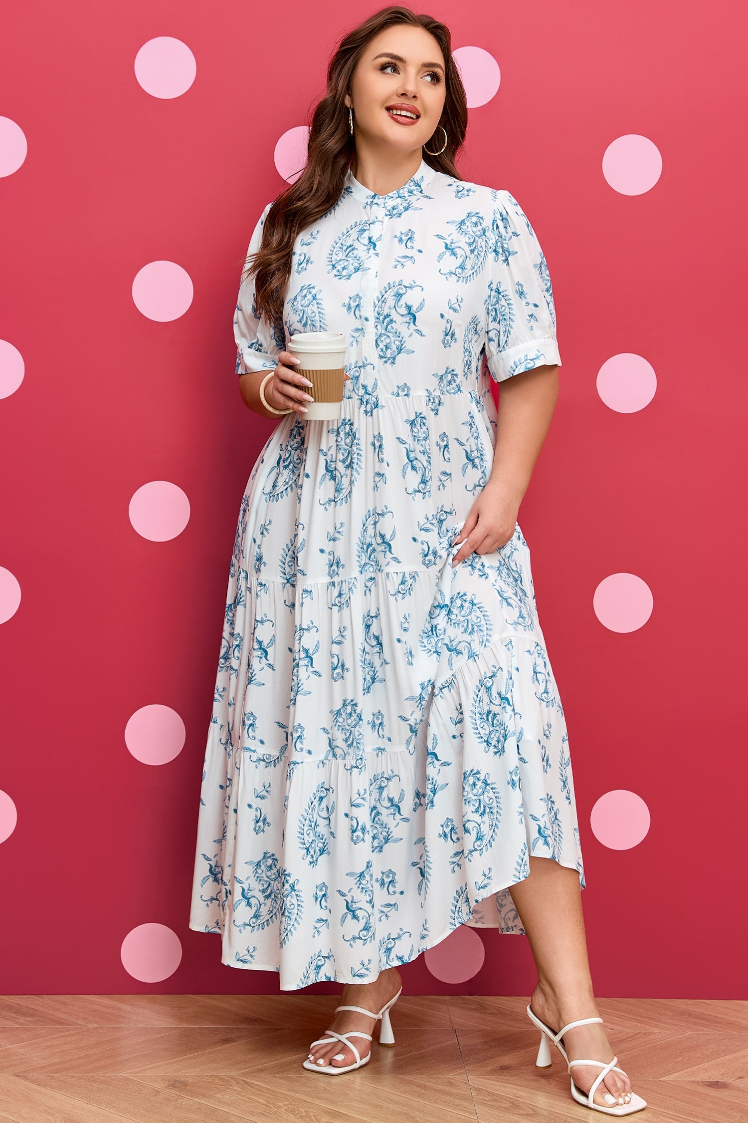 Milana Short Sleeve Maxi Dress