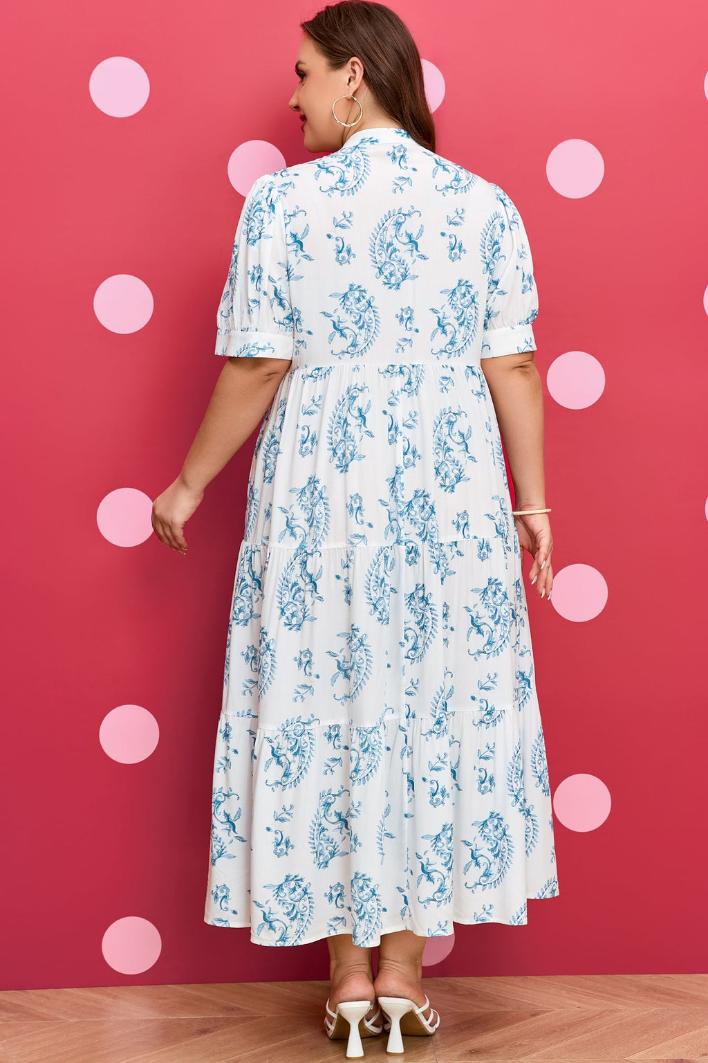Milana Short Sleeve Maxi Dress