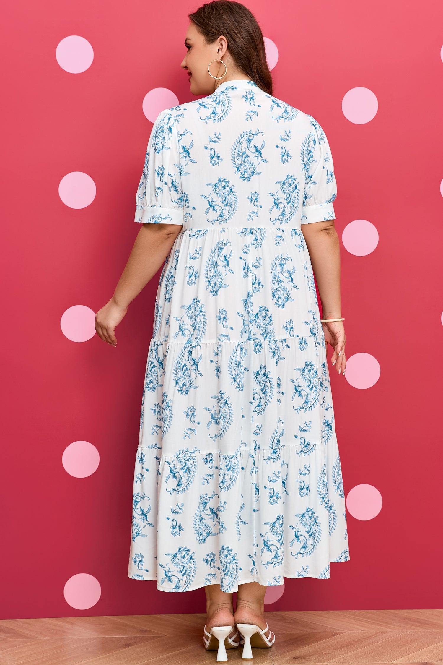 Milana Short Sleeve Maxi Dress
