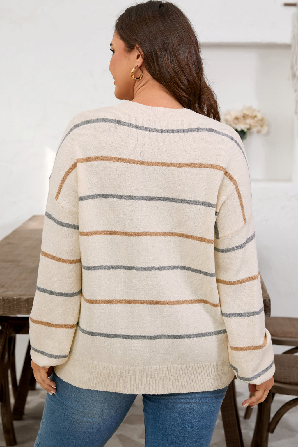 Multicolor Striped Sweater
