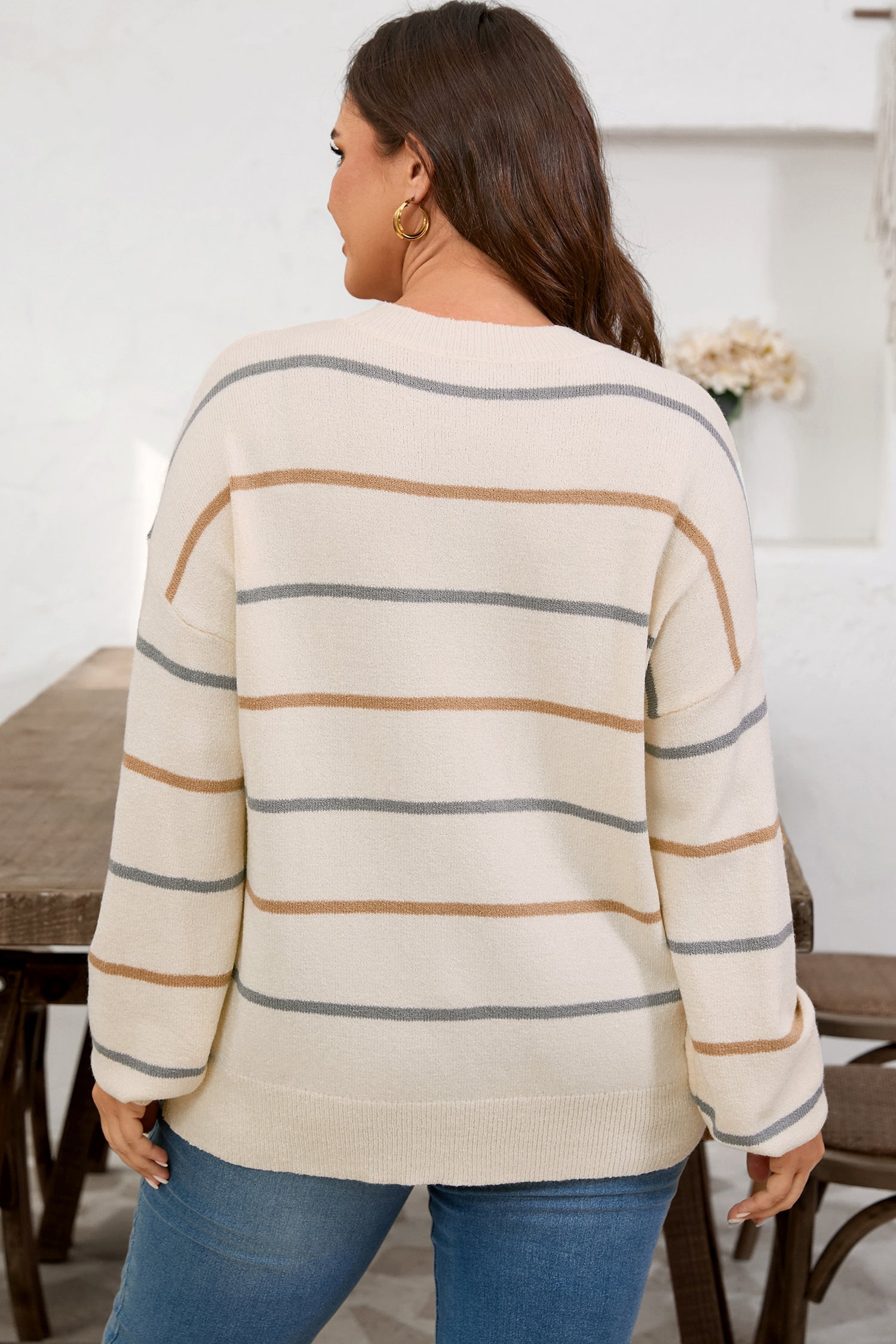 Multicolor Striped Sweater