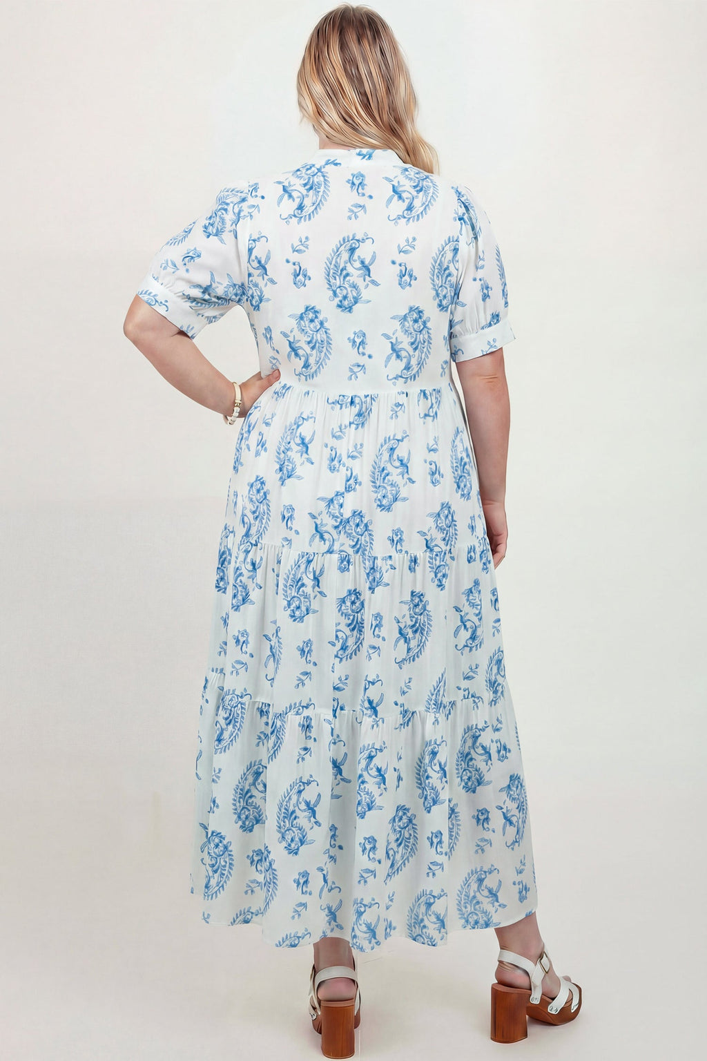Milana Short Sleeve Maxi Dress