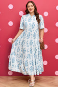 Milana Short Sleeve Maxi Dress